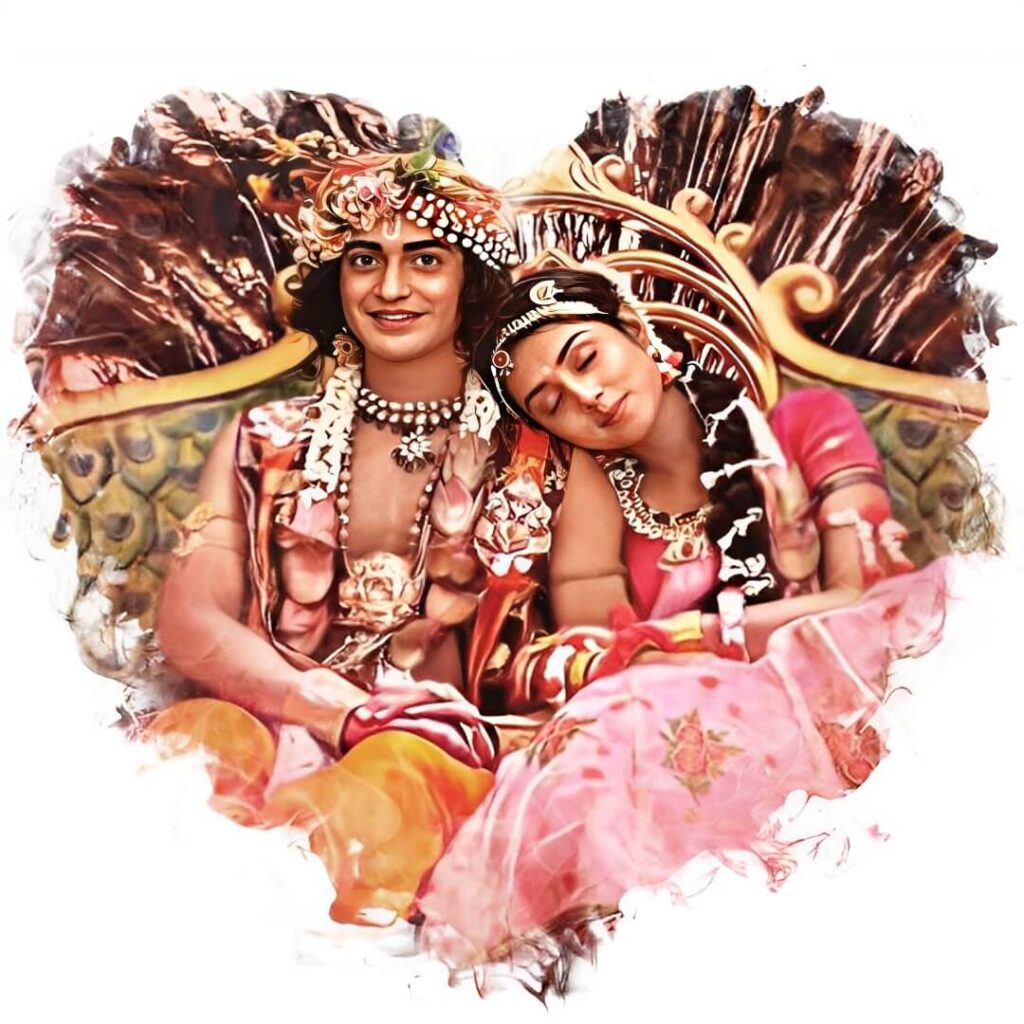 Radha Krishna Love Image