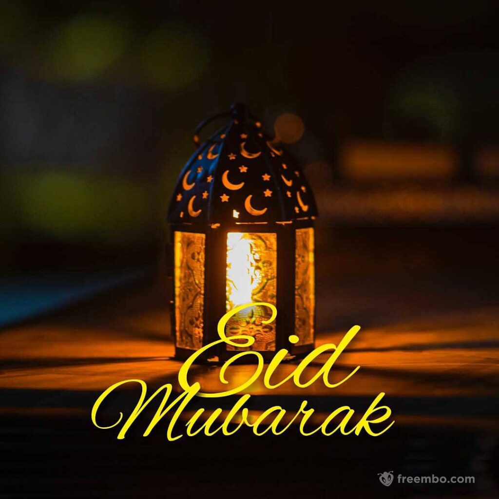 lanterns on the table. Greeting card, invitation for Muslim holy month Ramadan Kareem